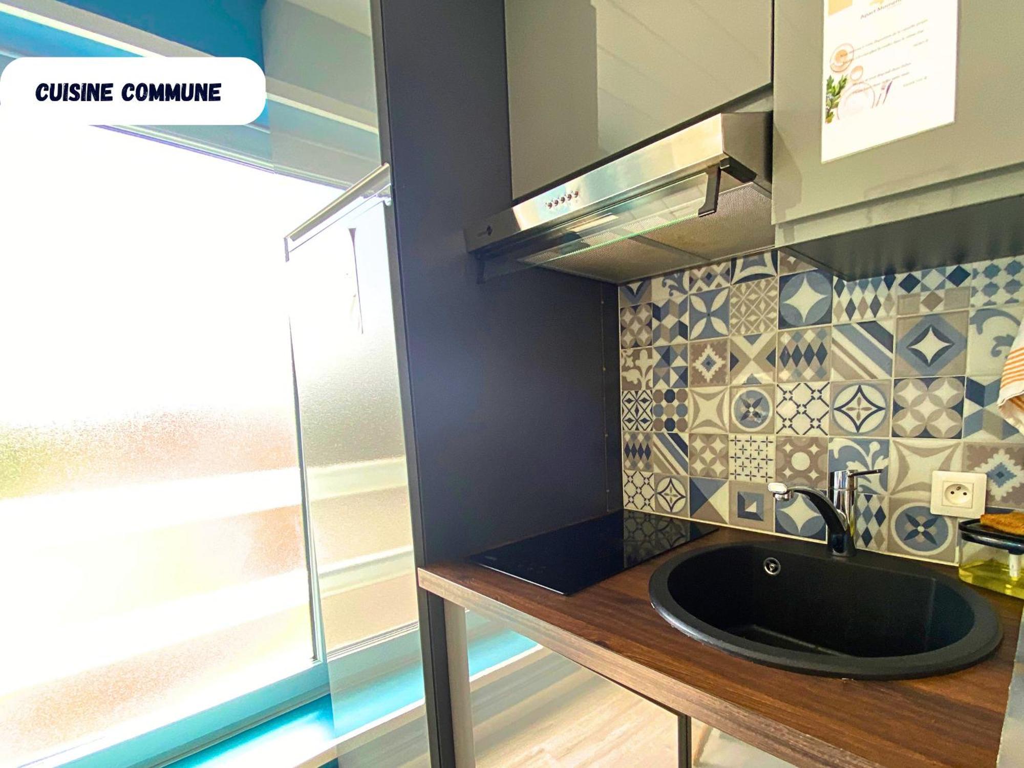 Chambre Privative Au Centre De Bourbourg - Proche Commodites Et Gare Exterior foto